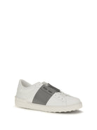 Valentino Garavani Open Sneakers - White/Dark Steel