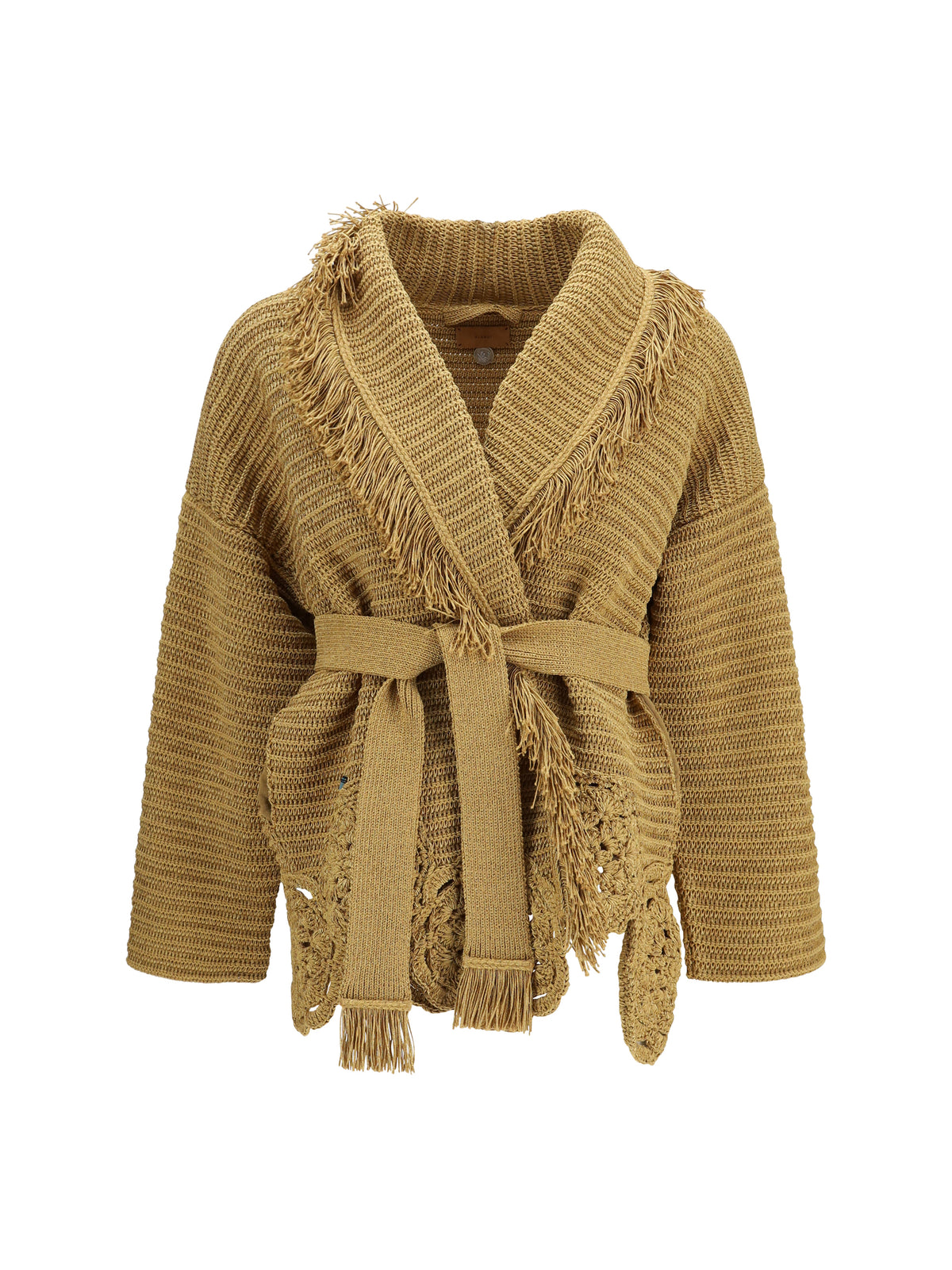 Alanui Island Memories Cardigan - Gold