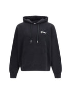 Off-White Script Skate Hoodie - Black-White