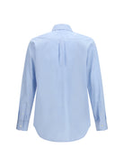 Loewe Lightweight cotton poplin Shirt - Light Blue