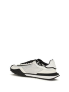 Dolce & Gabbana DG Logo leather Sneakers - White/White