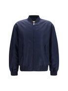 Valentino Nylon Jacket with ruffles - Navy Peony