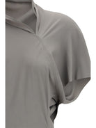 Rick Owens Asymmetric midi Dress - Euca