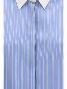 Tom Ford Striped jacquard Shirt - Combo Light Blue & White