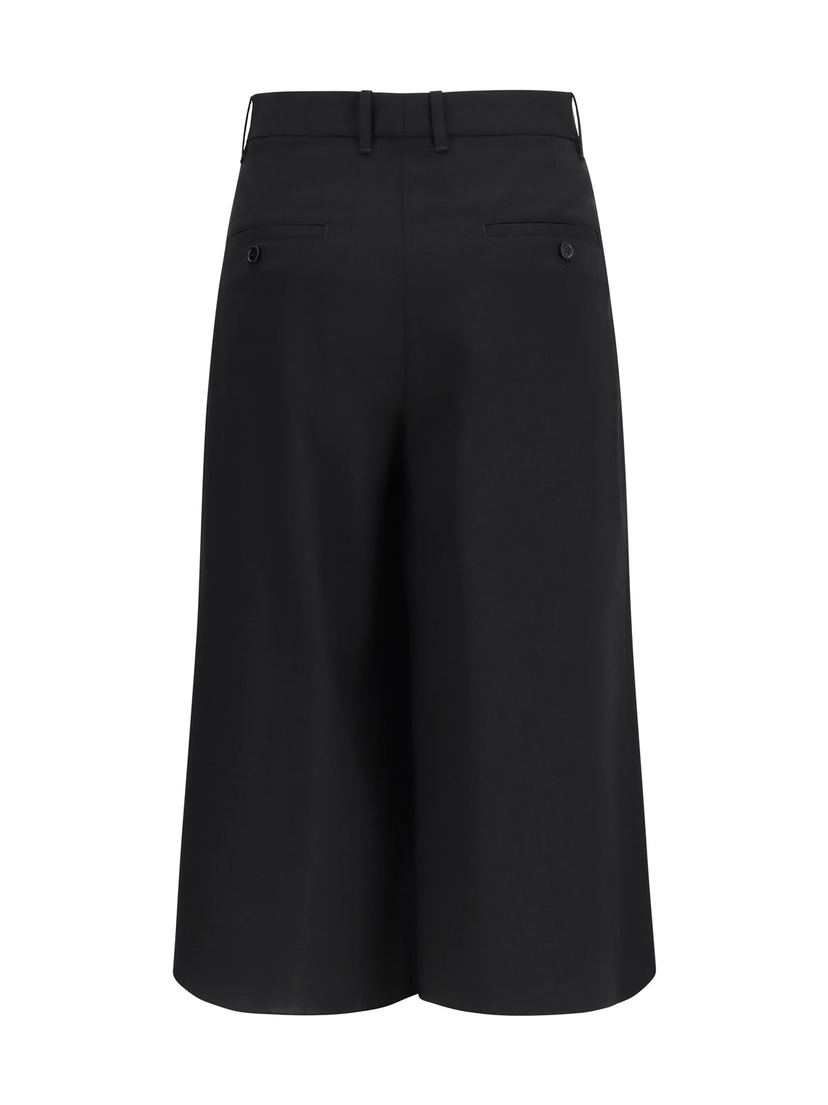 Phoebe Philo Midi Bermuda Skirt - Black