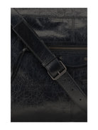 Balenciaga Le City Moto large Shoulder Bag - Black