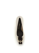 Ferragamo Leather Pumps - Seta Mascarpone