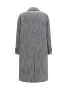Dolce & Gabbana Chevron wool-blend single-breasted Coat - Tess.Accoppiato-Doub