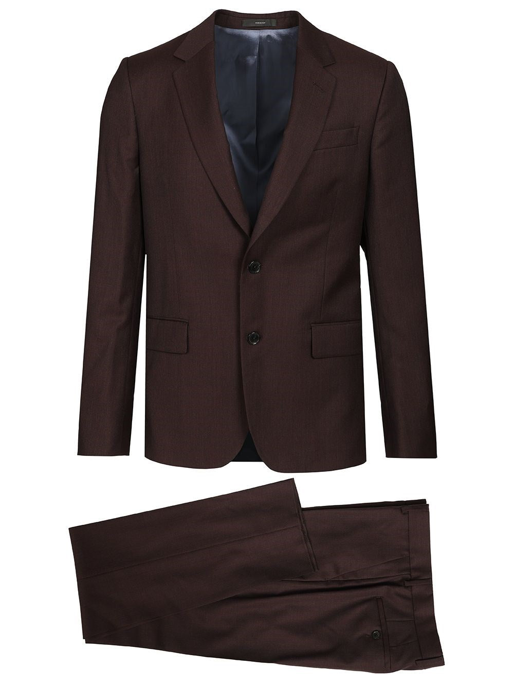 Paul Smith Single-Breasted Tailored Suit - Bordeaux
