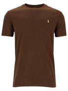 Polo Ralph Lauren Crew Neck T-Shirt - Brown