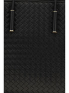Bottega Veneta Barbara Tote Bag - Black-Brass Vibrato