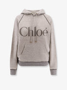 Chloé Cotton blend sweatshirt - Vapor Grey