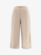 Max Mara Filovia silk and cotton jogger trousers - Caramello