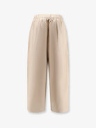 Max Mara Filovia silk and cotton jogger trousers - Caramello