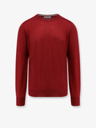 Brunello Cucinelli Cahmere and silk sweater - Red Ciottolo