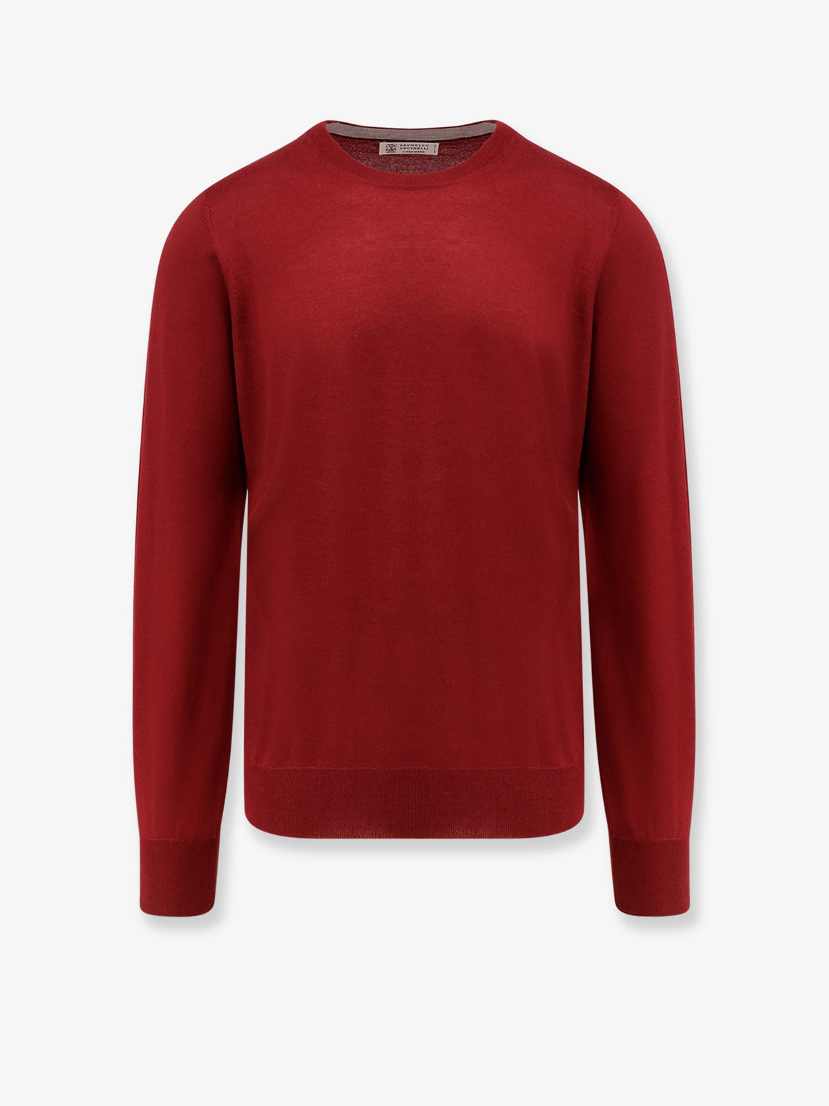 Brunello Cucinelli Cahmere and silk sweater - Red Ciottolo