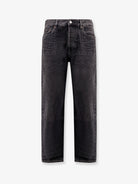 Saint Laurent Long Mick black denim trousers - Westwood Black