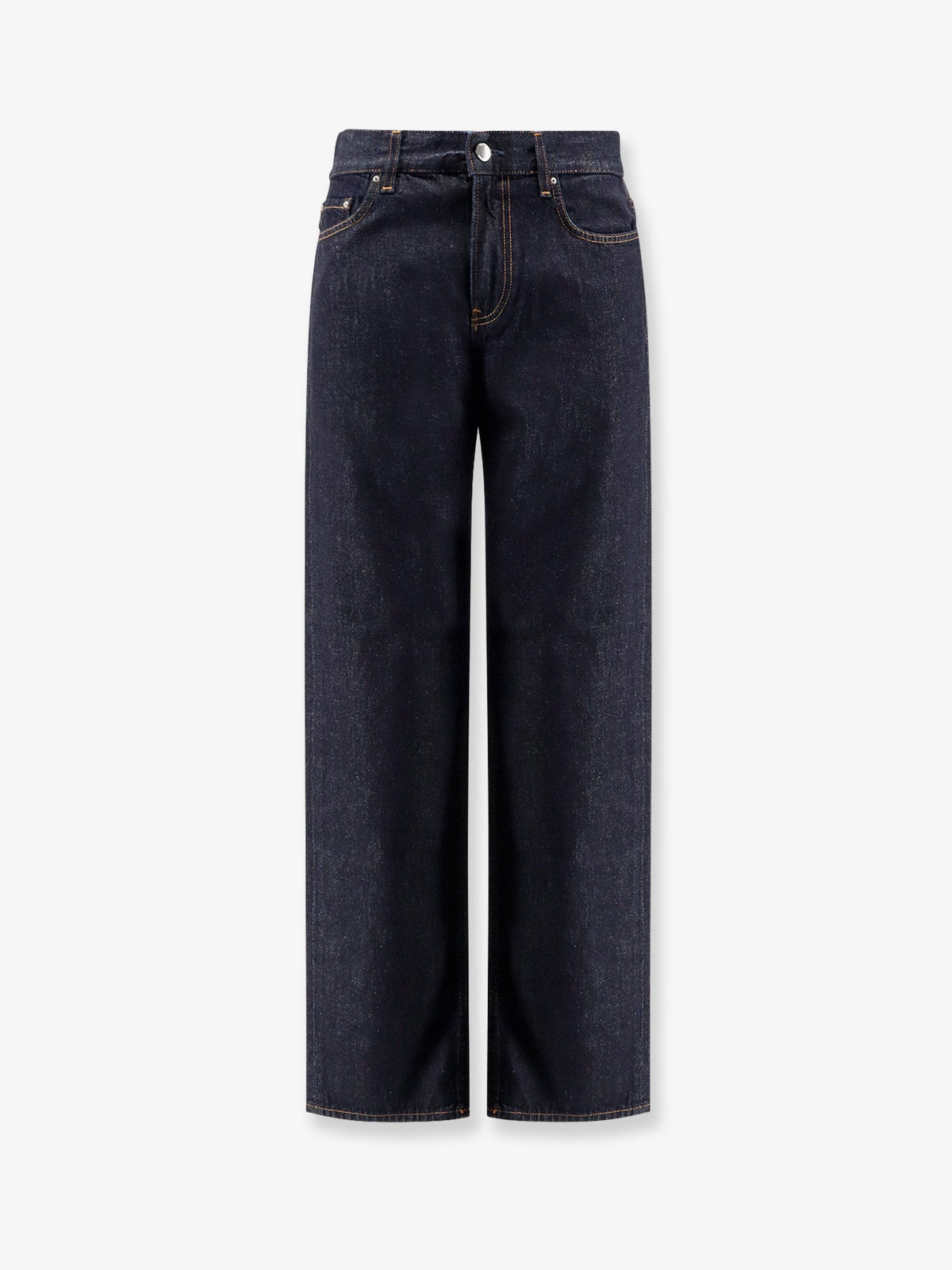 Toteme Low straight denim jeans - Rinsed Blue