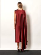 Max Mara Edolo silk dress - Lampone