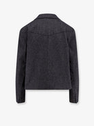 Boss Jafleni double-breasted wool blend blazer - Dark Blue