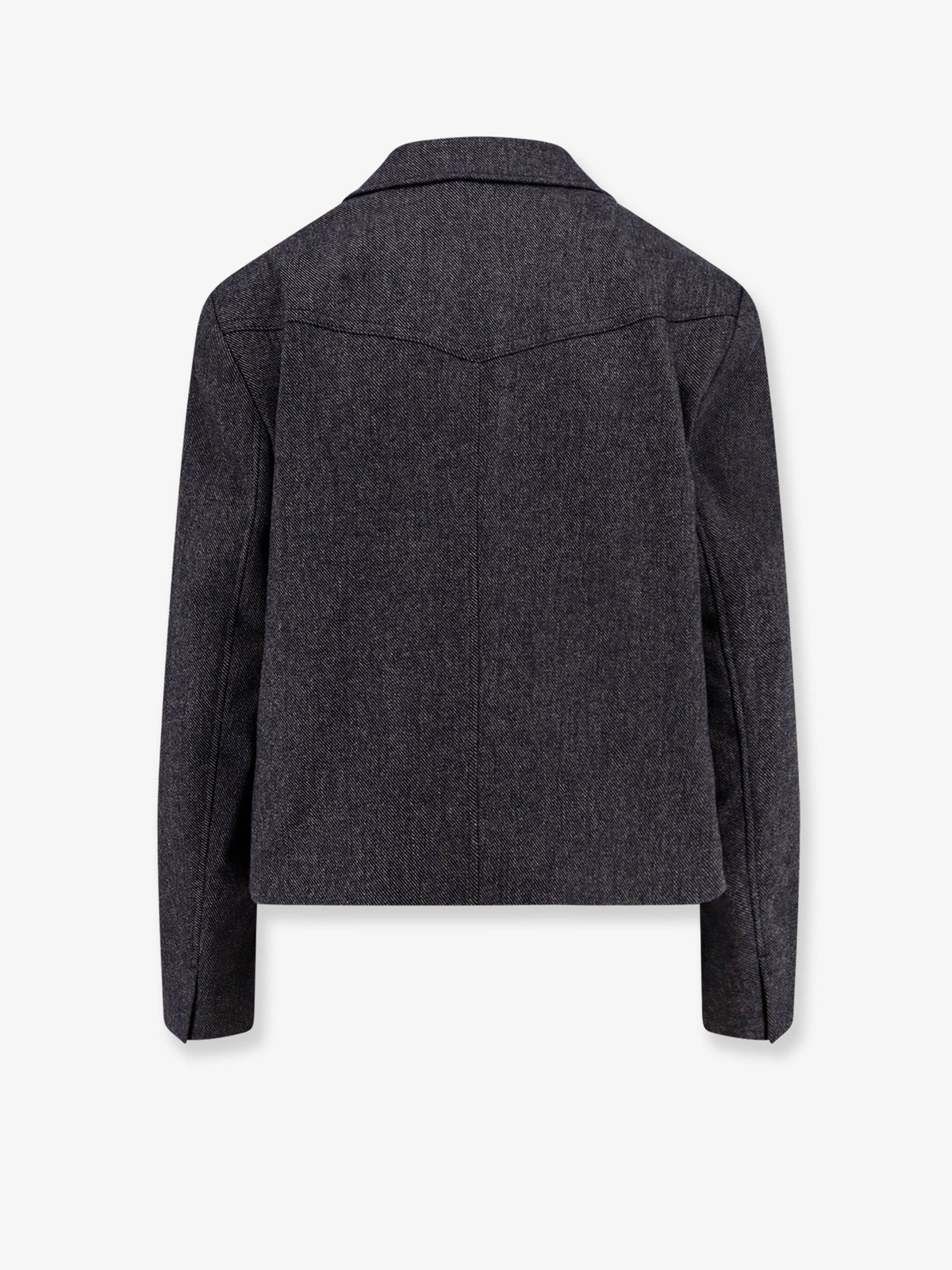 Boss Jafleni double-breasted wool blend blazer - Dark Blue