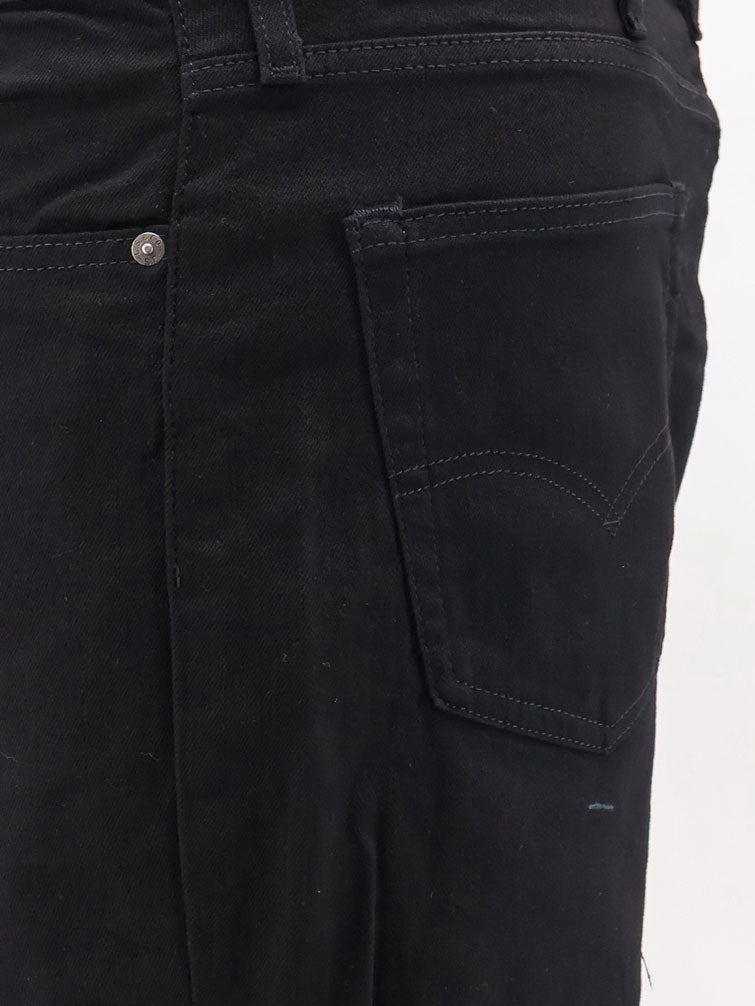 Levi's 511 Slim black canvas trousers - Nightshine