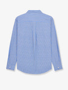 Saint Laurent Cassandre cotton shirt - Bleucraienoir