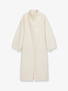 The Frankie Shop Leroy wool blend coat - White
