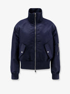 The Frankie Shop Nylon crop jacket - Navy