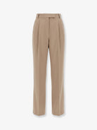 The Frankie Shop Bea Suit Tailored Pants - Latte