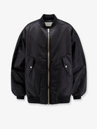 The Frankie Shop Astra nylon jacket - Black