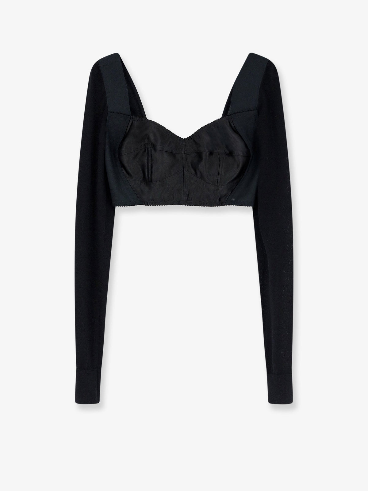 Dolce & Gabbana Satin top - Nero