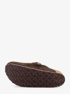 Birkenstock Boston VL/Shearling suede clog - Mocca