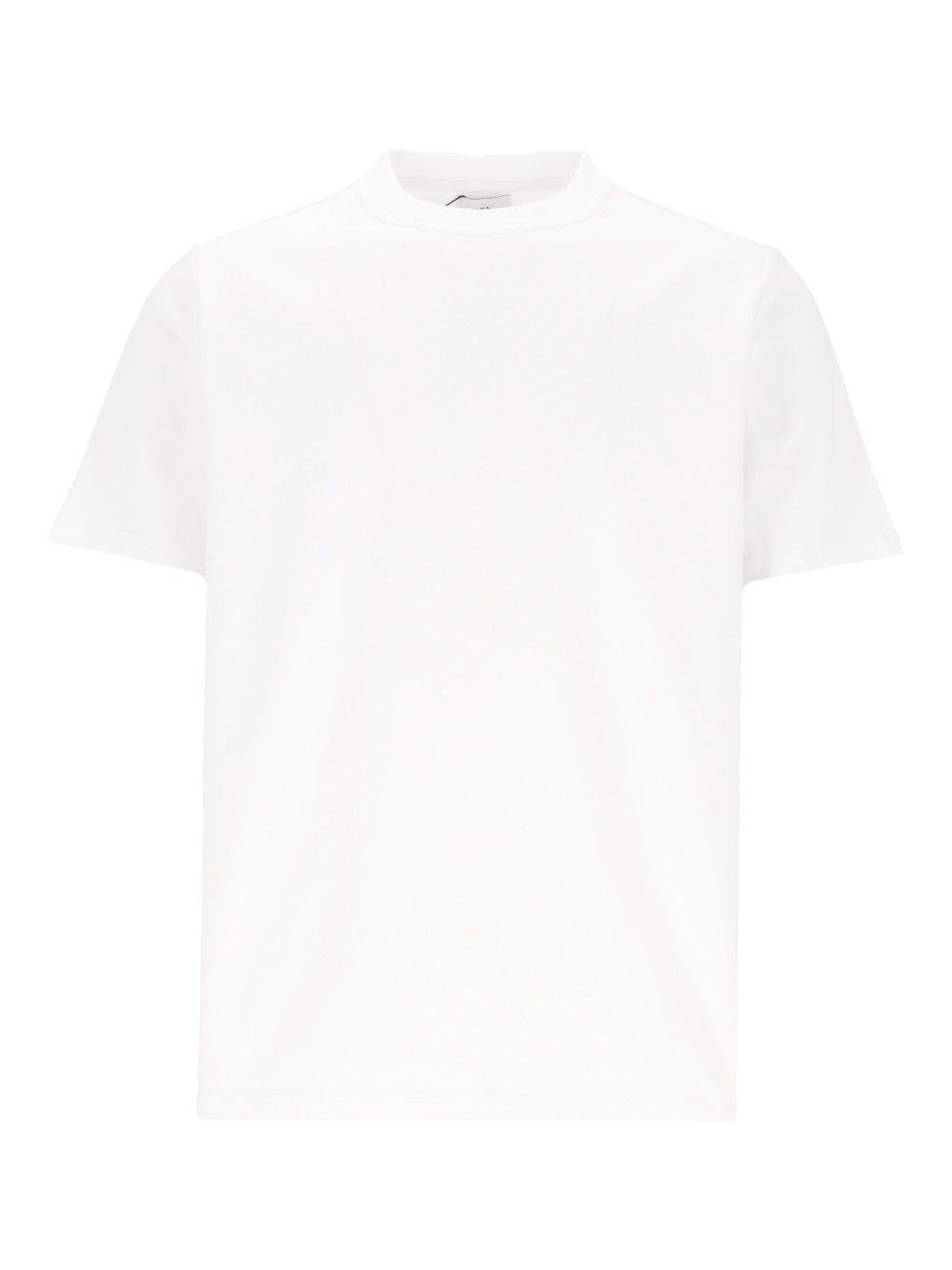 Art T-Shirt Outlined Logo T-Shirt - White