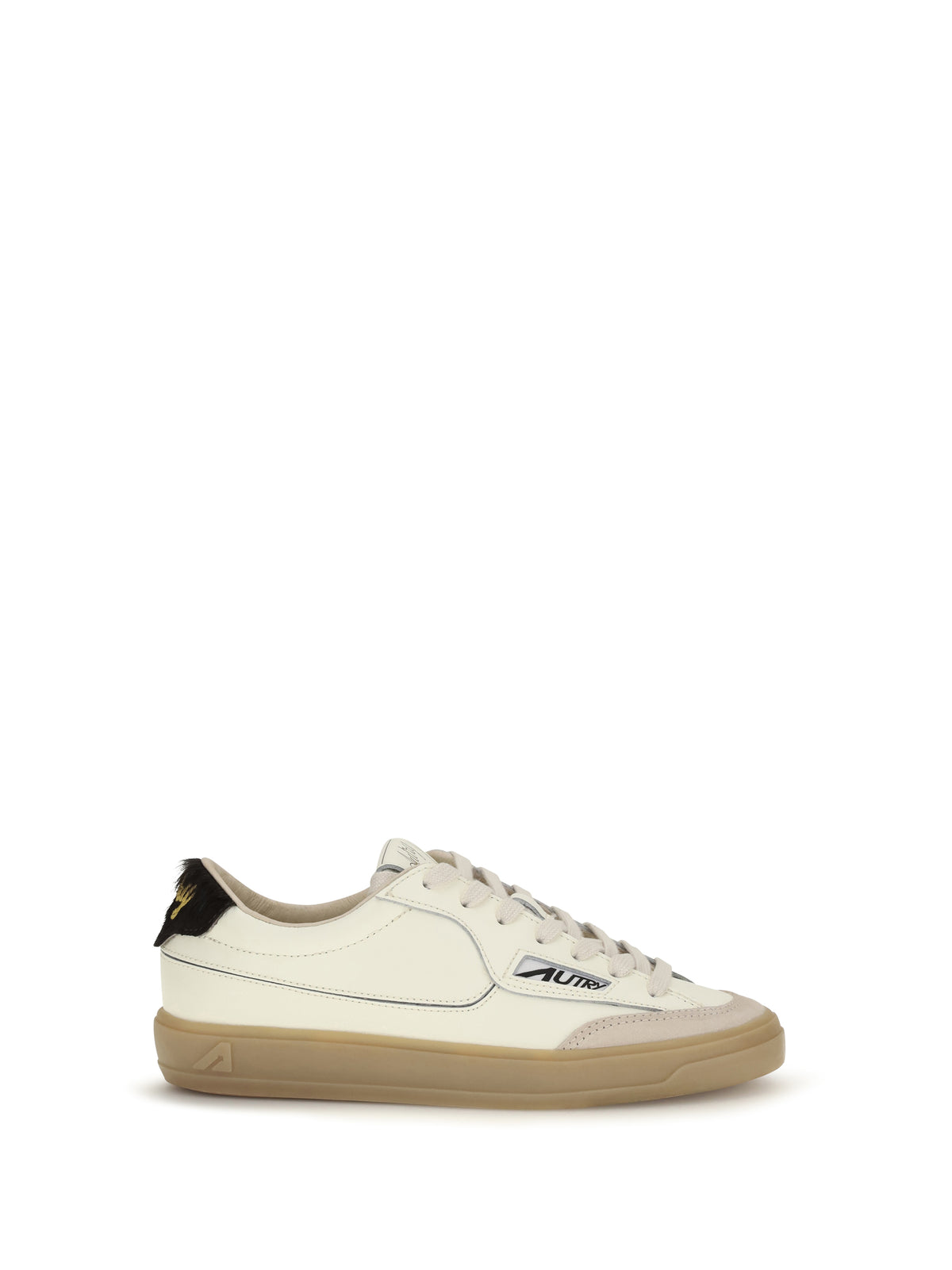 Autry Windscape Low leather Sneakers - Marshmallow/Sand/Brown