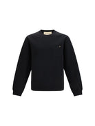 Valentino Sweatshirt with pocket and VLogo - Black