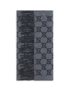 Gucci GG cashmere Scarf - Graphite/Black
