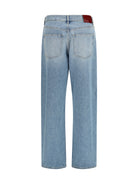 Gucci Cotton Jeans - Light Blue