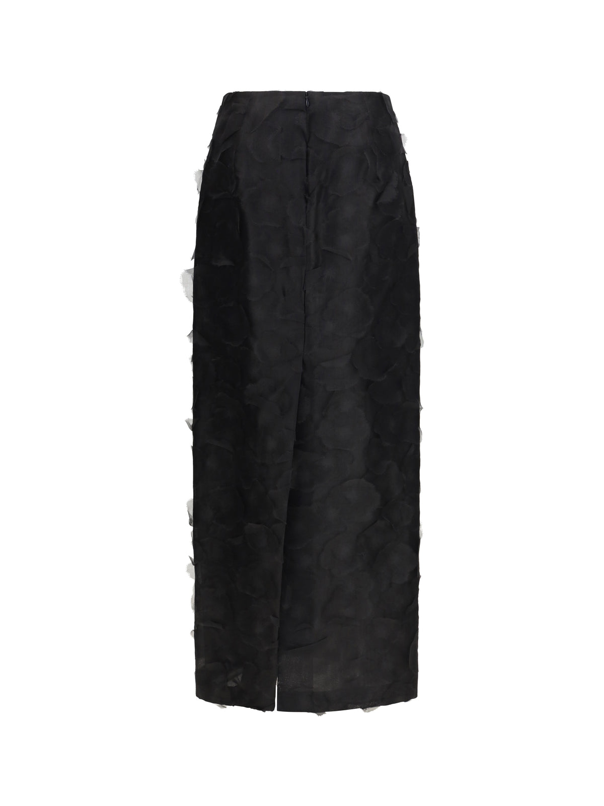 Max Mara Adepto long silk Skirt - Black