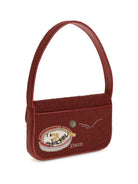 Staud Tommy Beaded Shoulder Bag - Extra Dirty