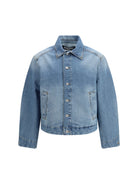 Jacquemus Denim Jacket - Blue/Tabac