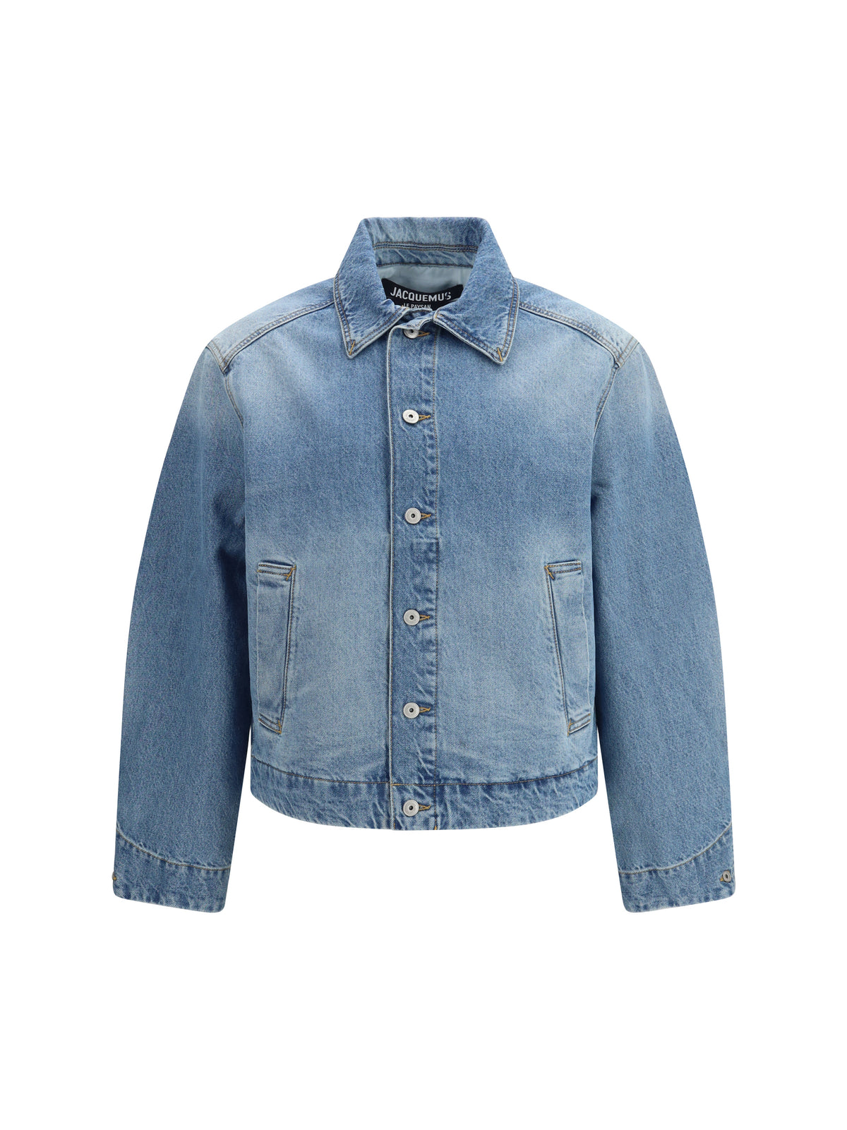 Jacquemus Denim Jacket - Blue/Tabac