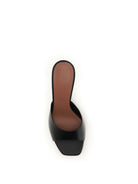 Amina Muaddi Lupita Sandals - Black