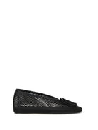 Ganni Jenny mesh Ballerinas - Black