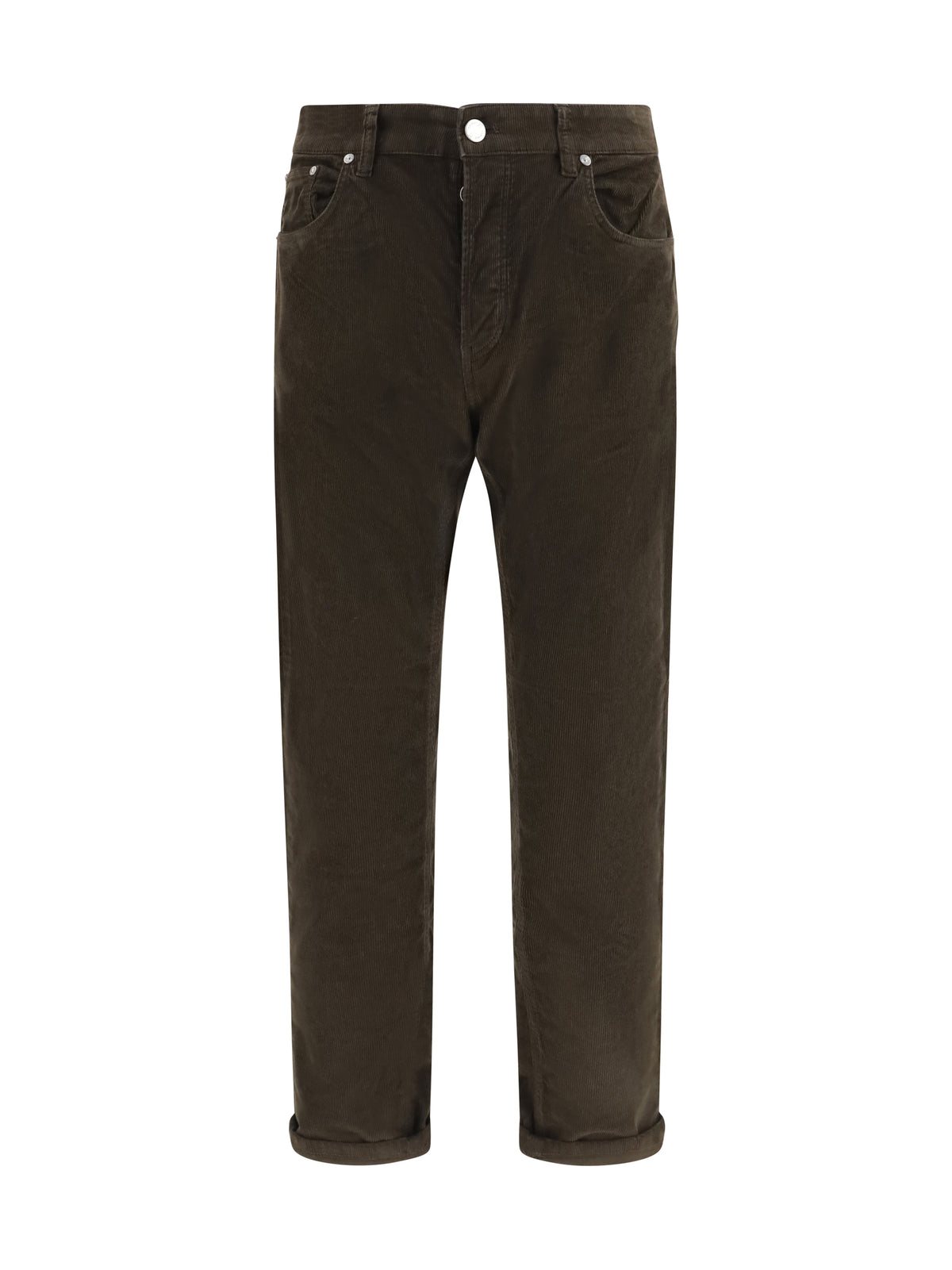 PT Torino Corduroy design Pants - Testa Di Moro
