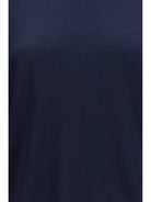 Brunello Cucinelli Short-sleeve cashmere and silk Sweater - Blue Freddo