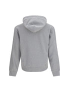 Givenchy Cotton Hoddie - Light Grey Melange