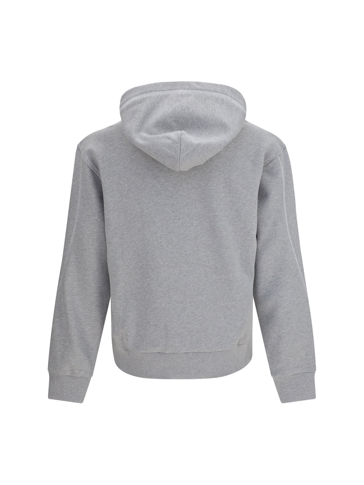 Givenchy Cotton Hoddie - Light Grey Melange