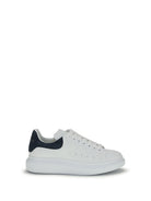 Alexander McQueen Oversized leather Sneakers - White/Blue Grey