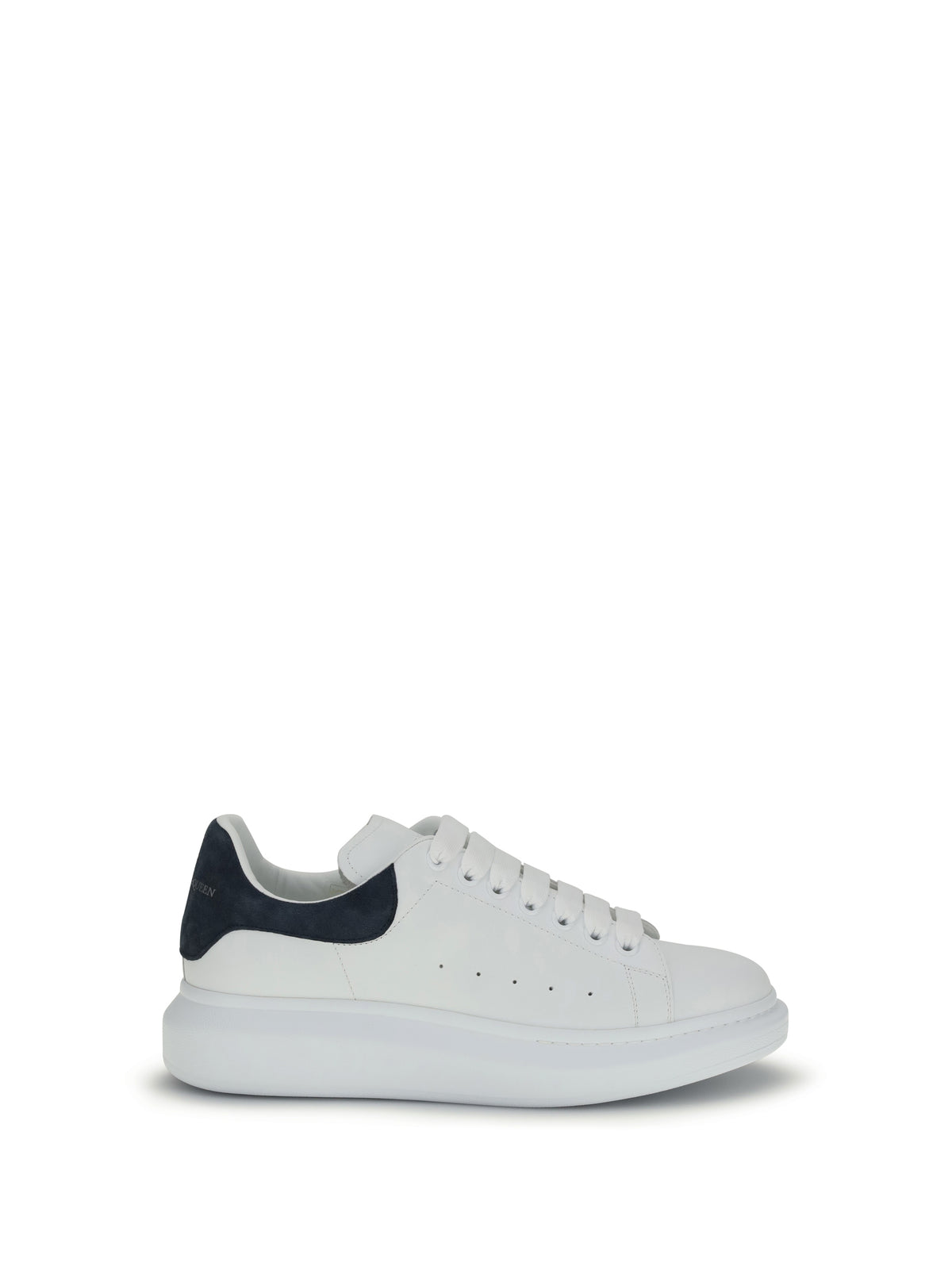 Alexander McQueen Oversized leather Sneakers - White/Blue Grey
